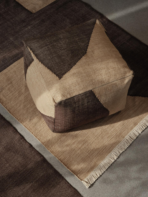 Ferm Living Forene Square poef 60x60