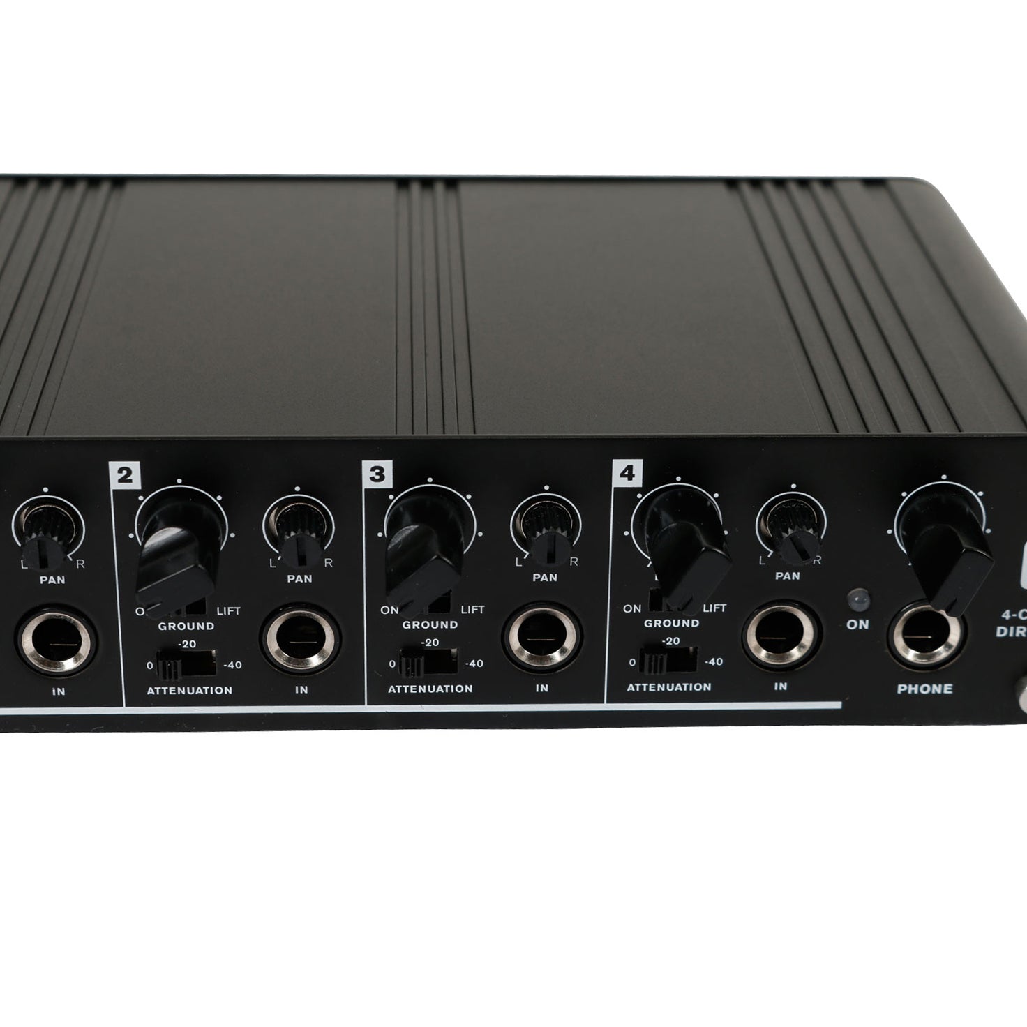 DBX DI4 actieve vierkanaals Direct Box met line mixer