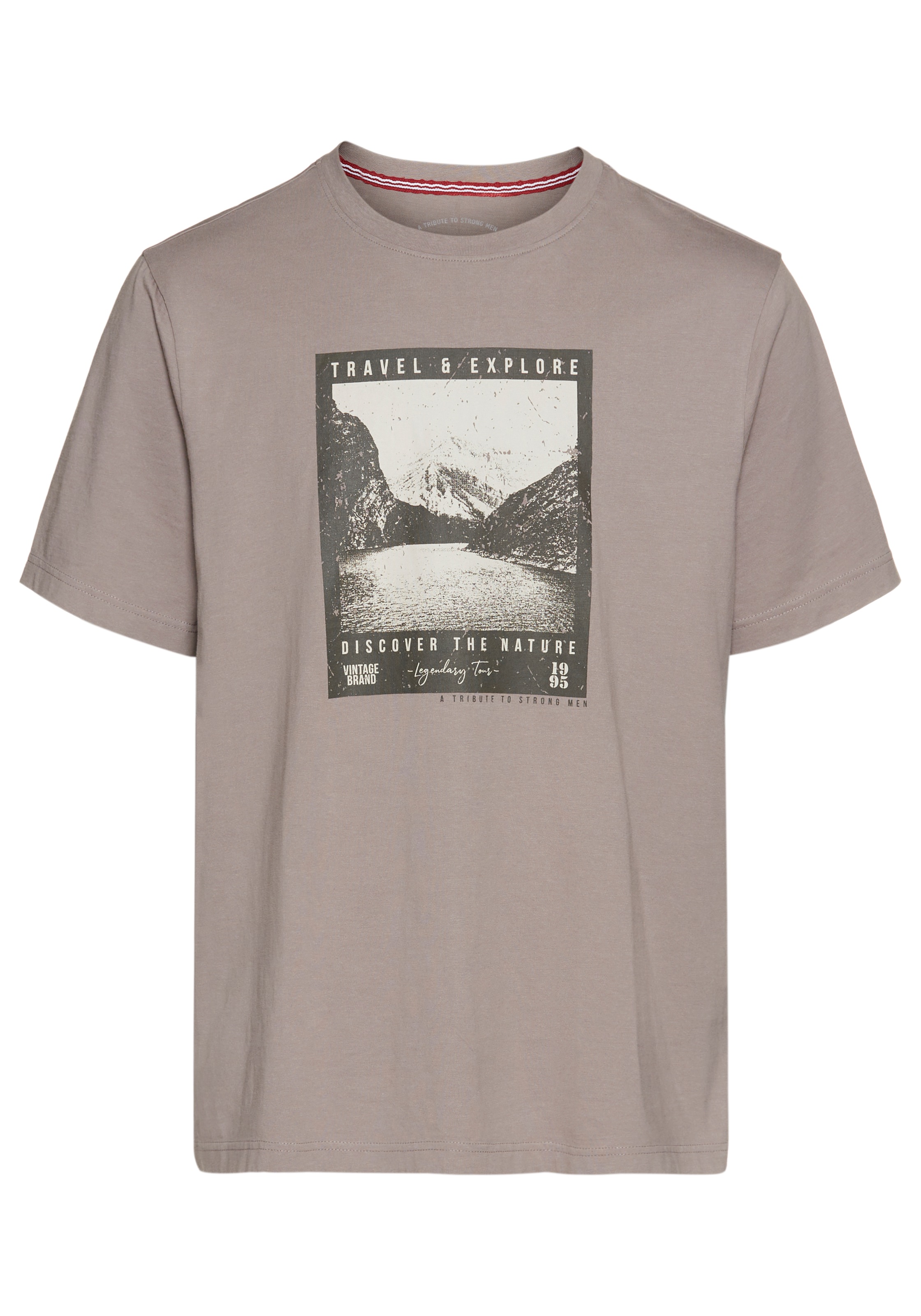 Man's World Print-Shirt , mit modisch-landschaftlichen Druck