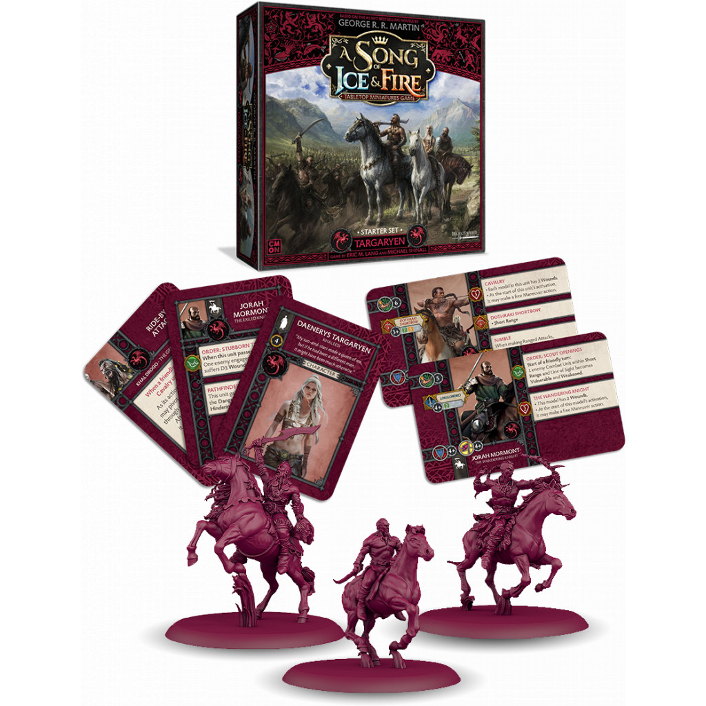 Le Trône de Fer : le Jeu de Figurines - Boîte de base Targaryen