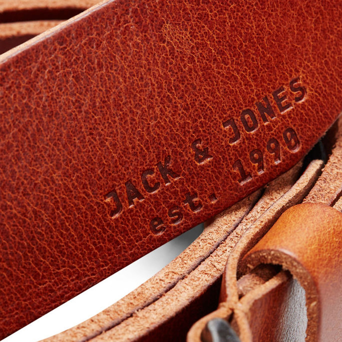 JACK & JONES<br>Cinto de couro Jacpaul