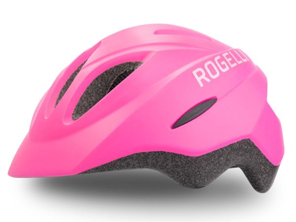 Rogelli Start Børnecykelhjelm, Pink/Black