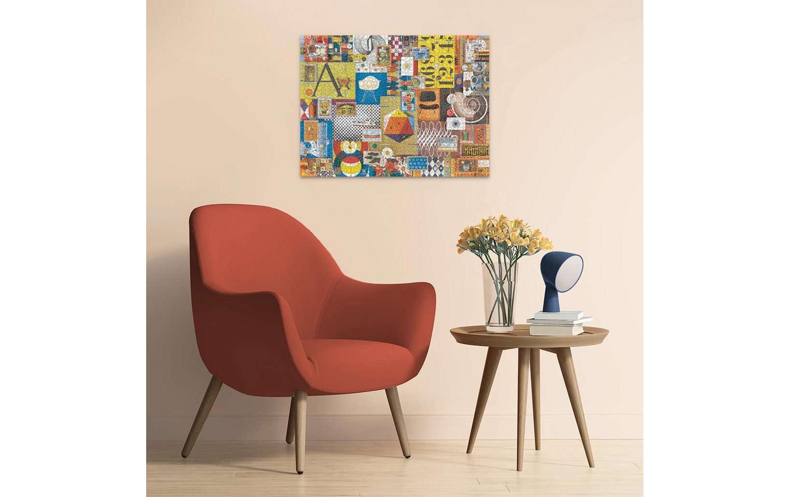Puzzle Eames House of CardsPremium-Puzzle mit Softclick-Technologie