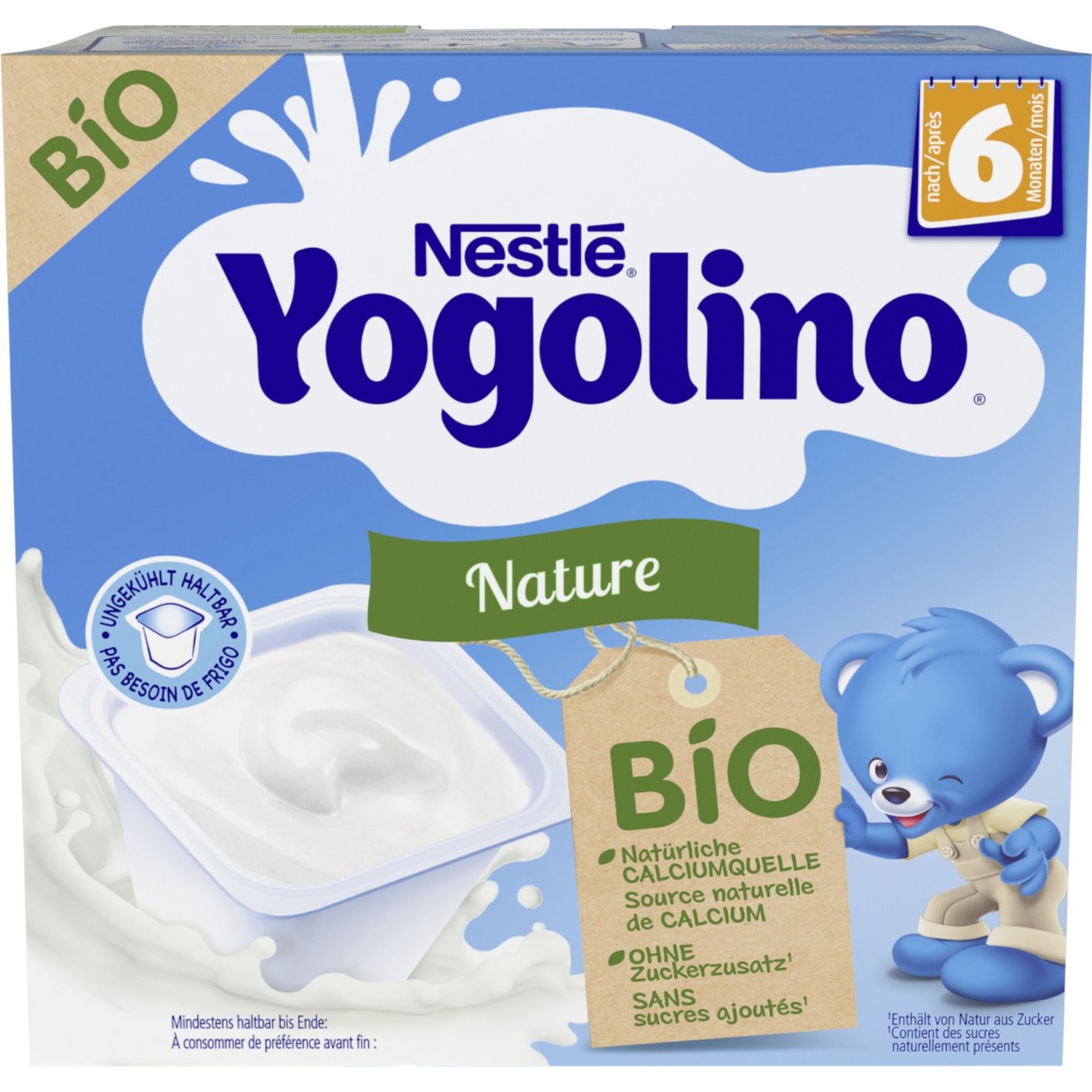 Nestlé Yogolino Bio Birne & Banane 4x90g +6 Monate