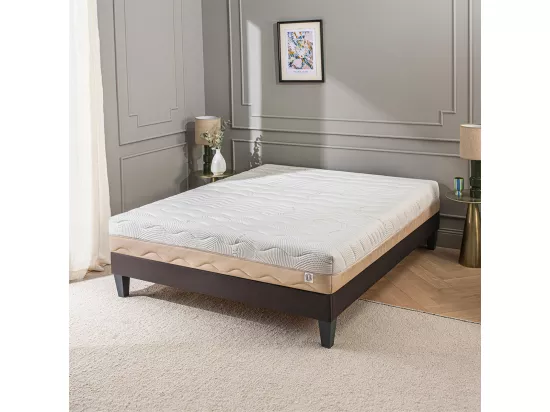 BELLECOUR LITERIE | Matelas LEMAN 180x200 cm | Mousse HR hypersoft