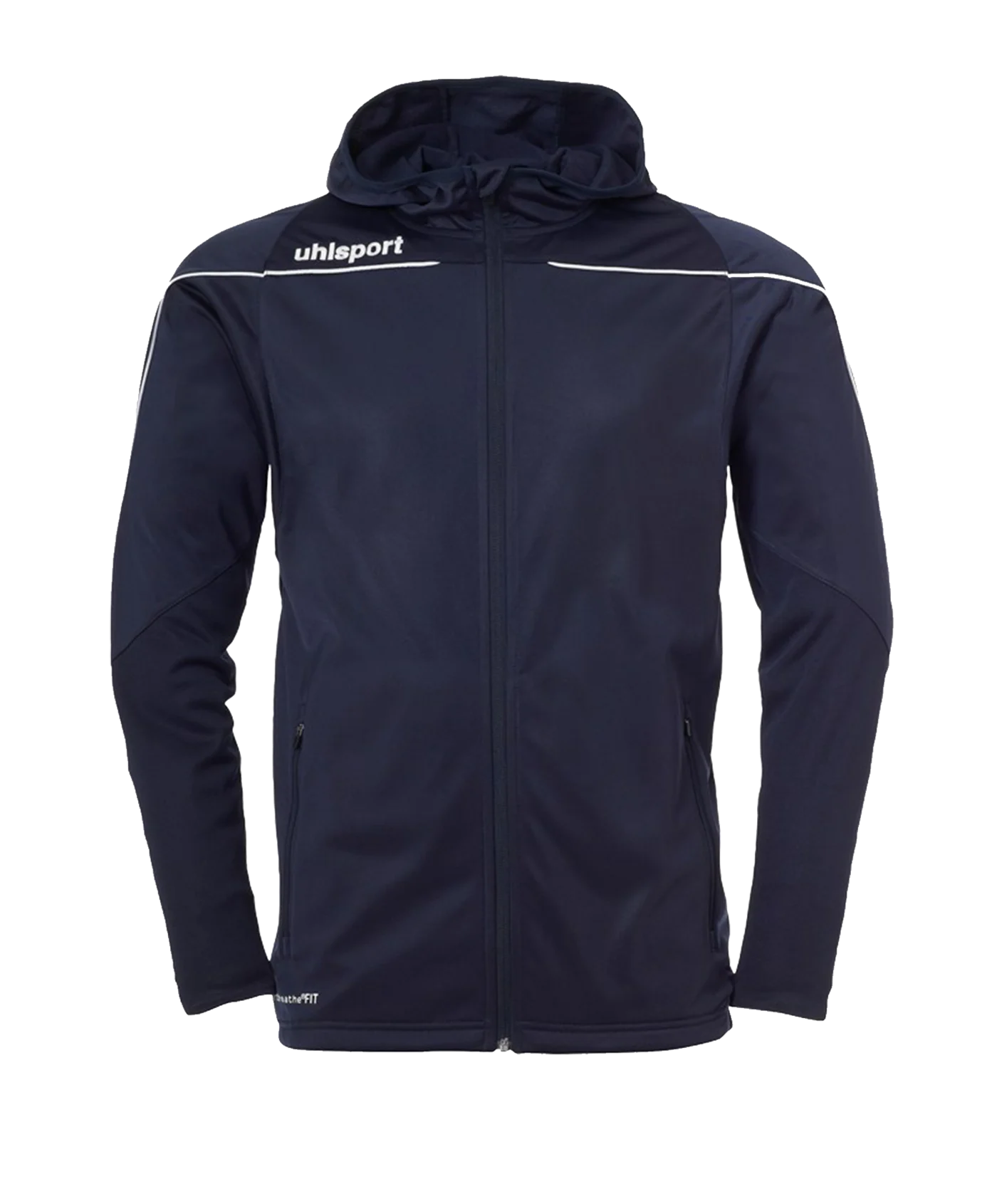 uhlsport Stream 22 Kapuzenjacke Kids Blau F12