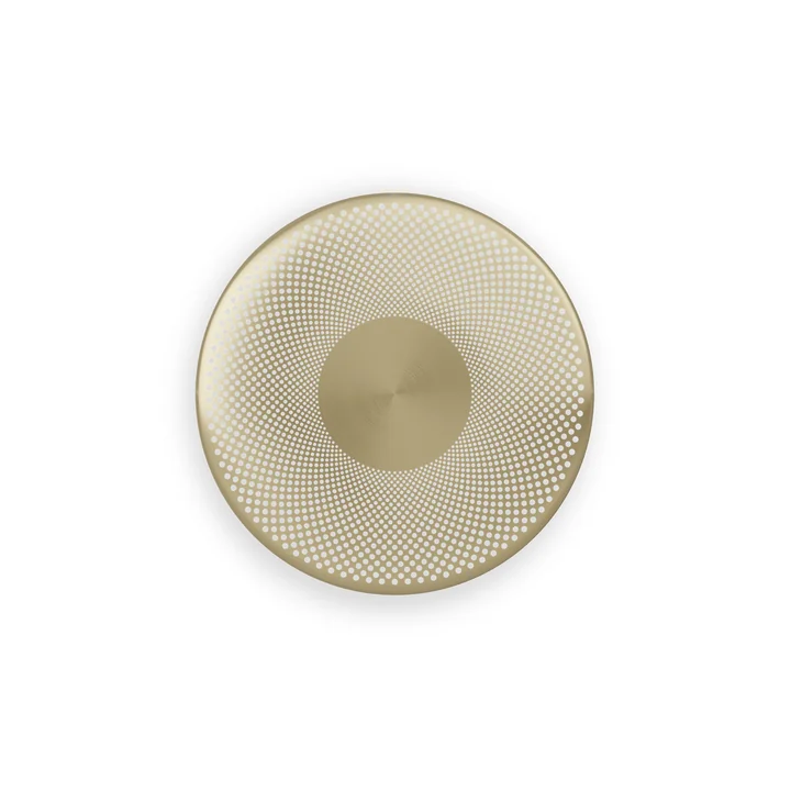 Northern - Glint LED Wandleuchte, small, Messing, Ø 25 cm