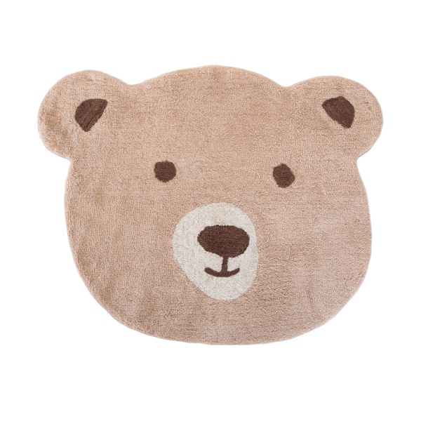 KidsDepot Beer Vloerkleed Bear Brown
