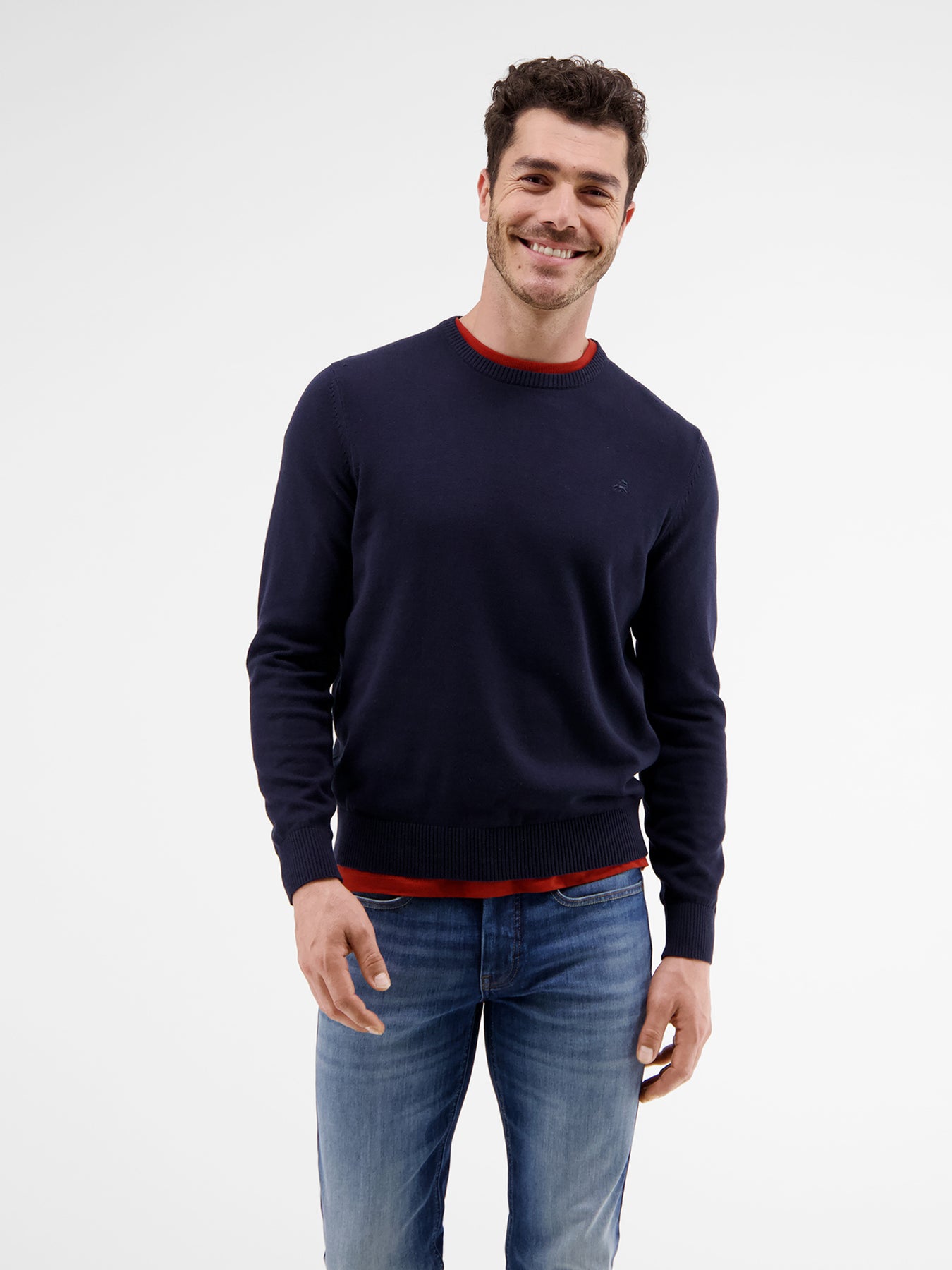 Basic Strickpullover