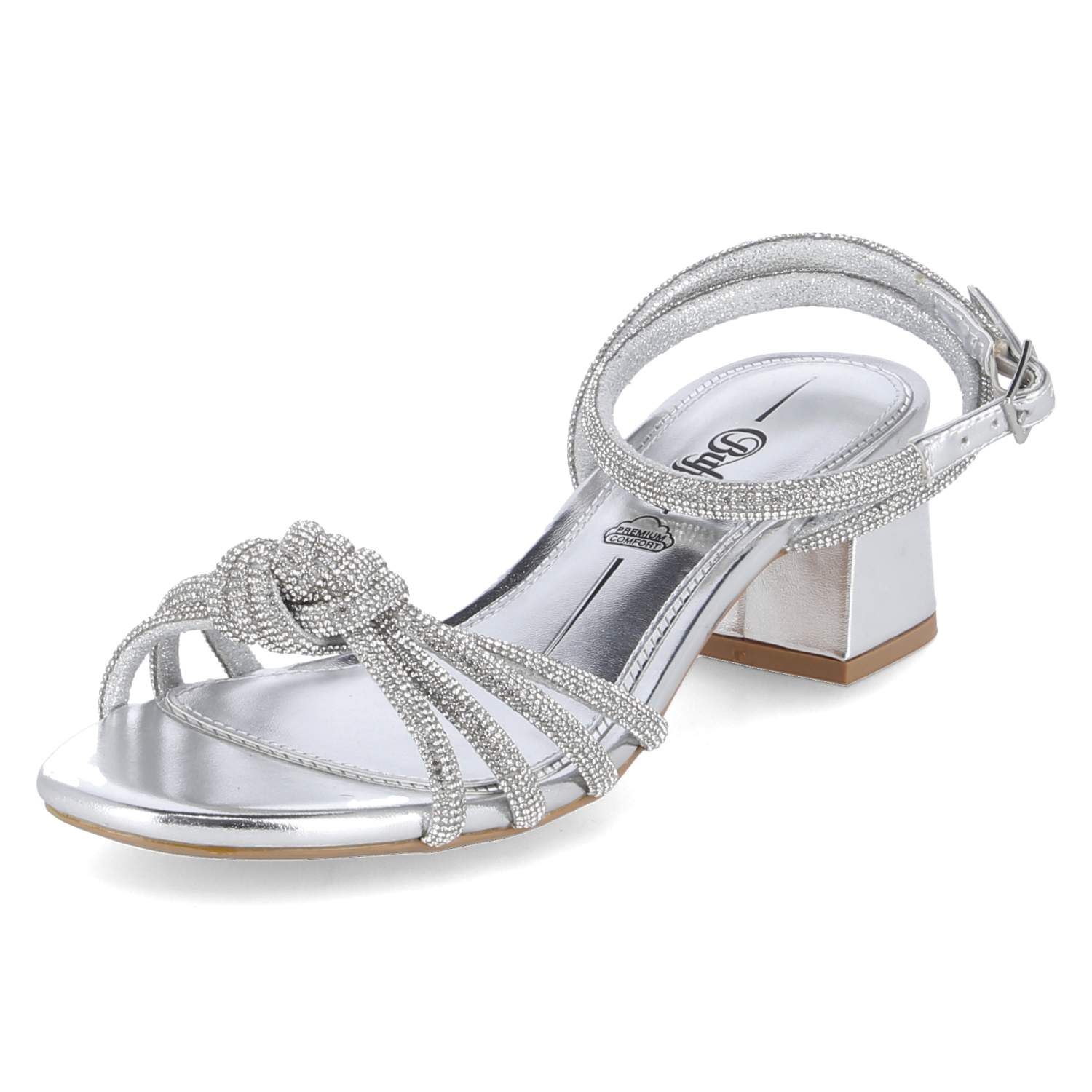 Buffalo Sandaletten LILLY BOW - silver