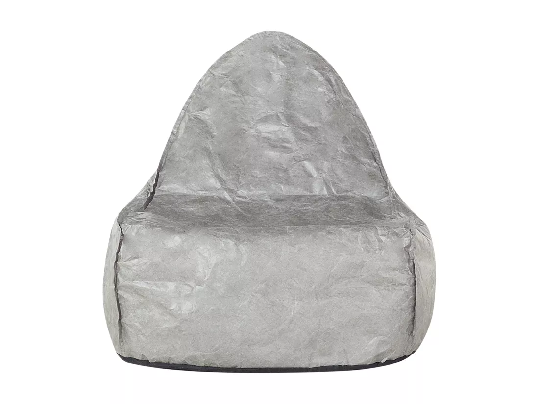 Pouf poire 200 L DROP 63 cm 75 cm Gris clair