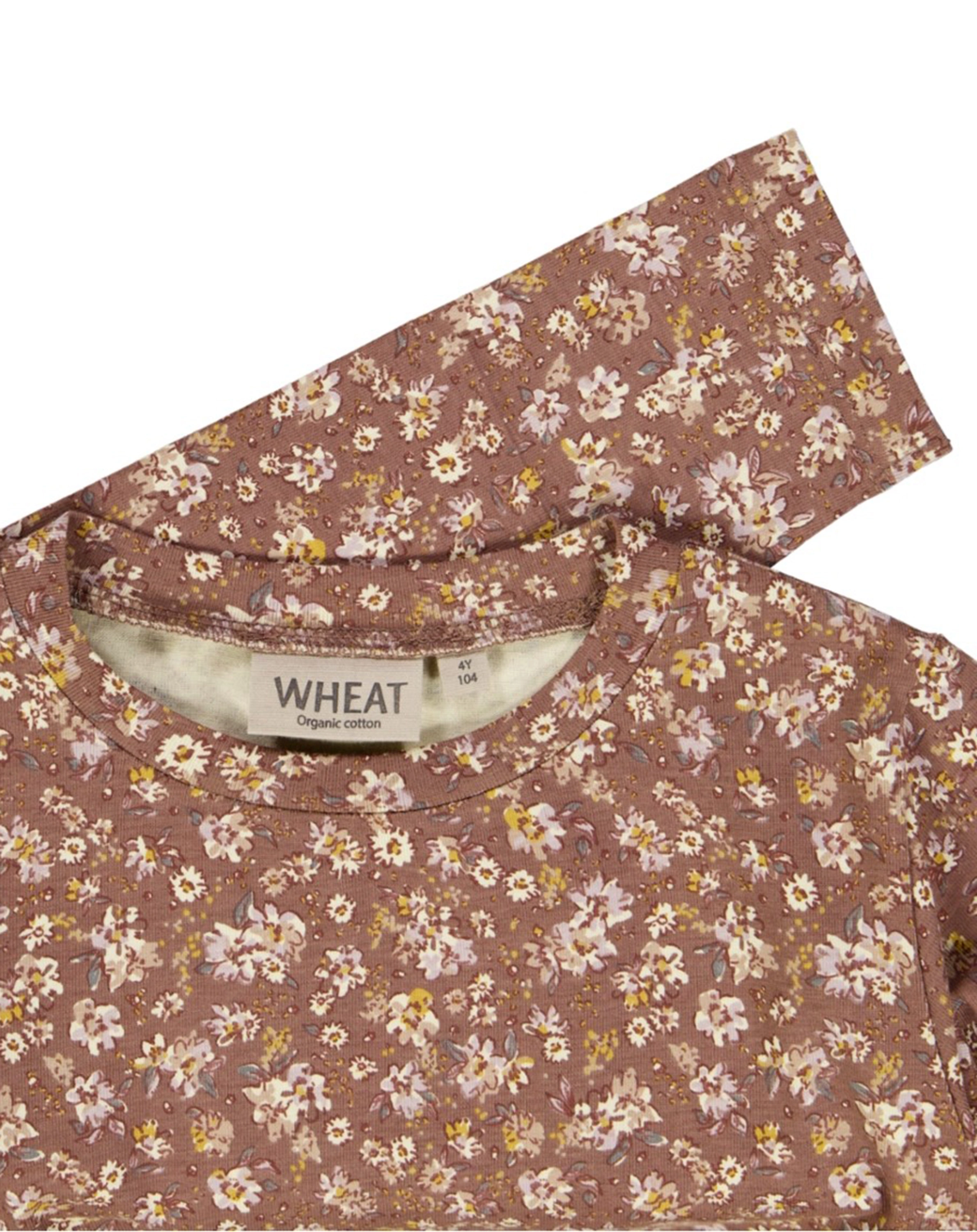 Langarm-Kleid SESSA FLOWERS in vintage rose