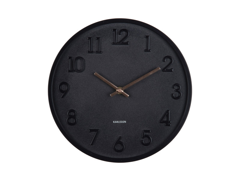 Wall Clock Calma KA6041BK Black