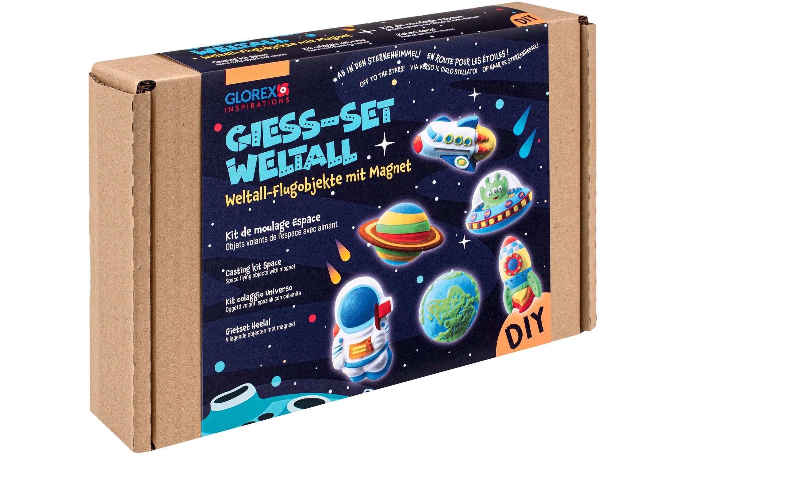 Modellier-Set WeltallGiess-Bastelset für Kinder