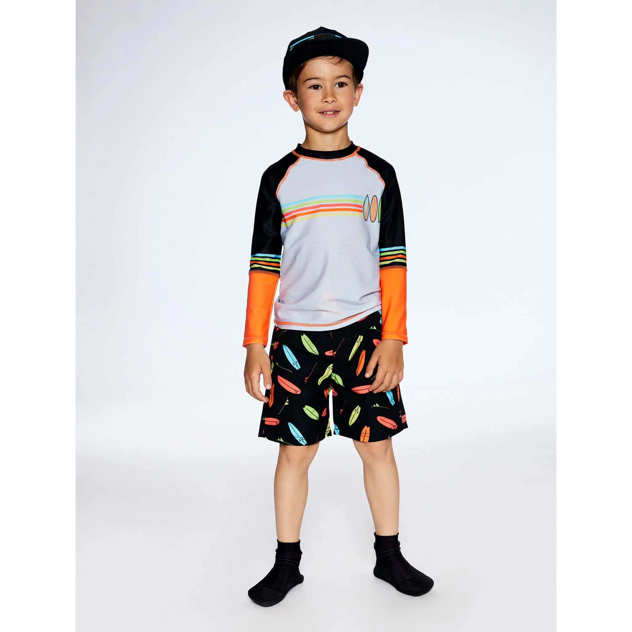 Deux par Deux Maillot Short Surf 7-10ans