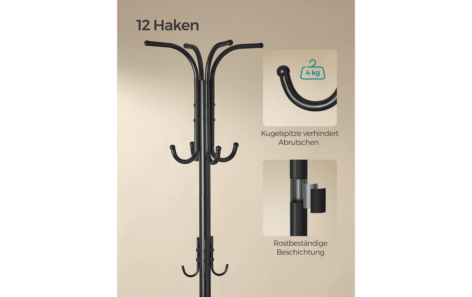 SONGMICS Kleiderständer »mit 12 Haken«