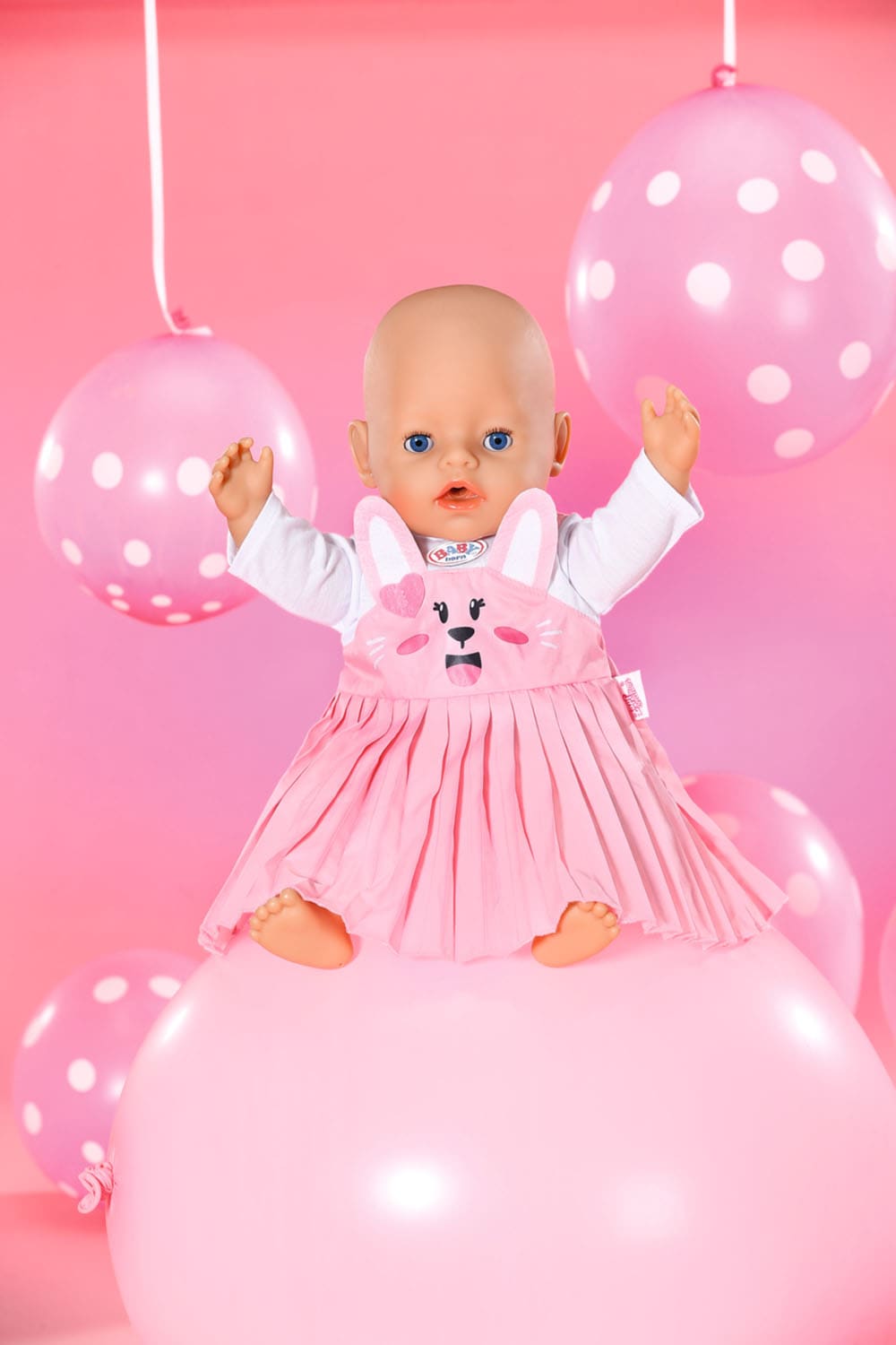 Baby Born Puppenkleidung »Häschenkleid, 43 cm« mit Kleiderbügel