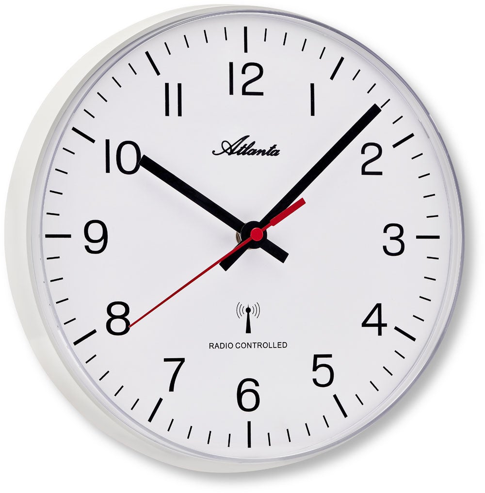 Atlanta wandklok 4532/0 | Radiogestuurde klokken | Keukenklokken