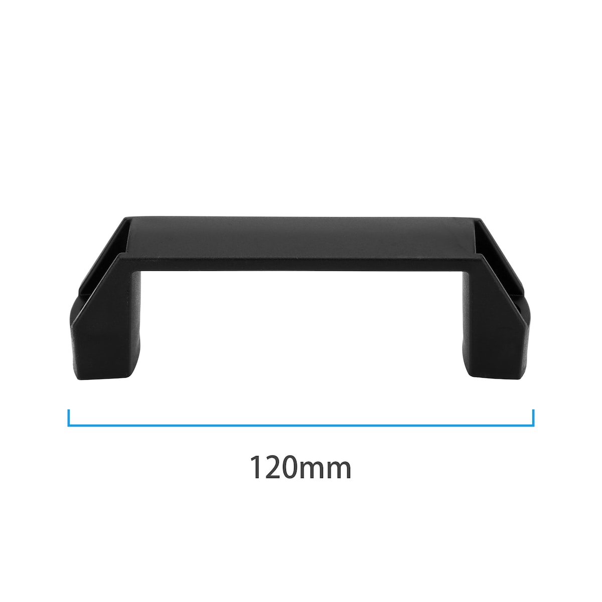 Bærehåndtak Håndtak Plasthåndtak Svart (120mm)