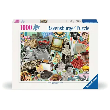 Ravensburger Puzzle - Die 50er Jahre, 1000 Teile
