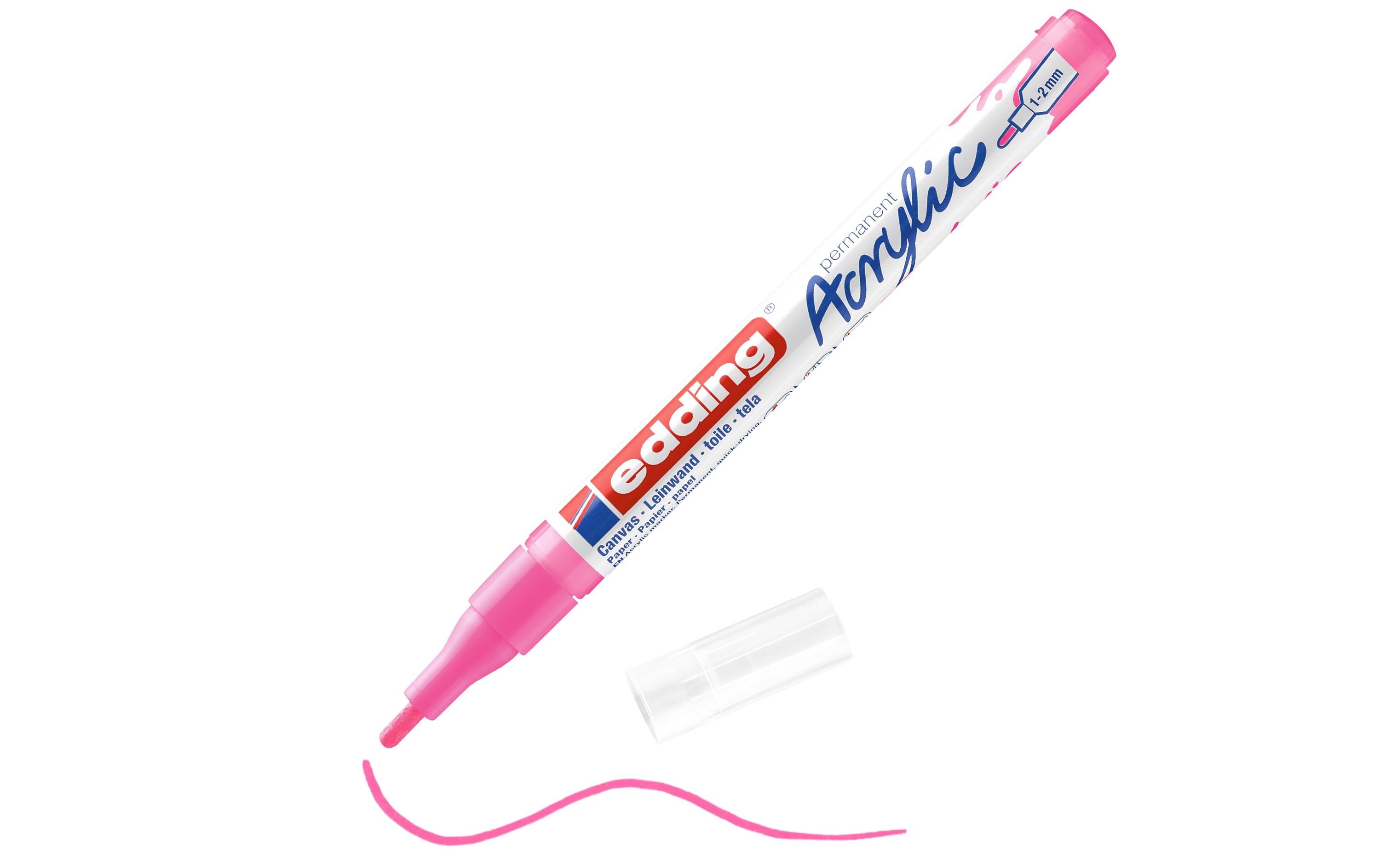 Acrylmarker 5300 Fein, NeonpinkSchnelltrocknende Acrylstifte