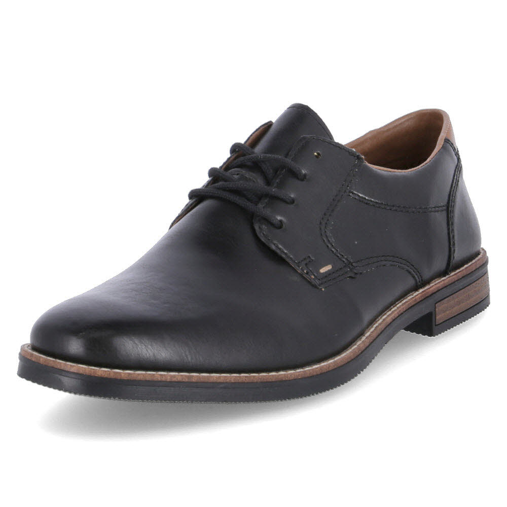 Rieker Halbschuhe - schwarz/mogano