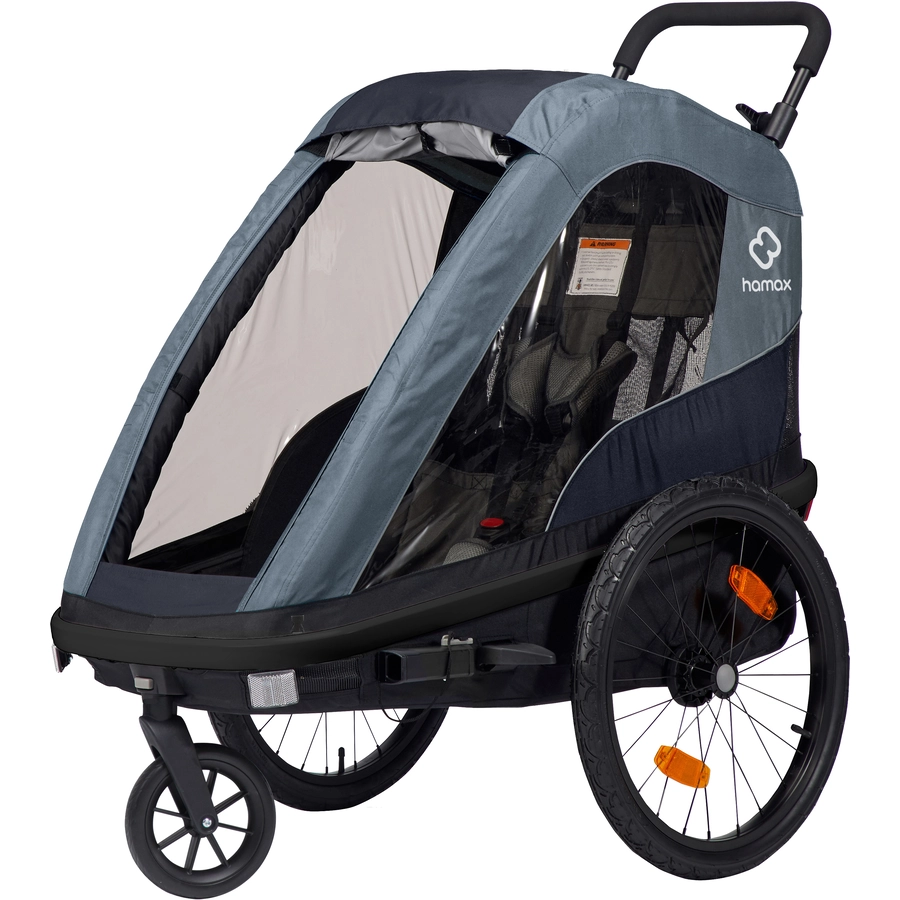 hamax Kinderfahrradanhänger Avenida ONE blue