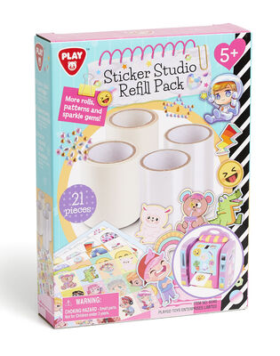 Fippla Klistremerkesett Studio Refill Pack 21 Deler