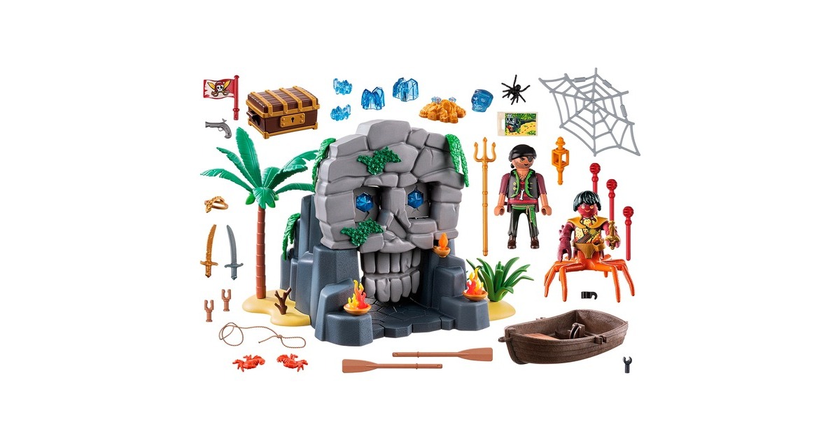 PLAYMOBILPirates - Doodshoofdeiland Constructiespeelgoed  (71531)