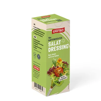 Salat-Dressing Gartenkräuter: Kräuterdressing ohne Zuckerzusatz