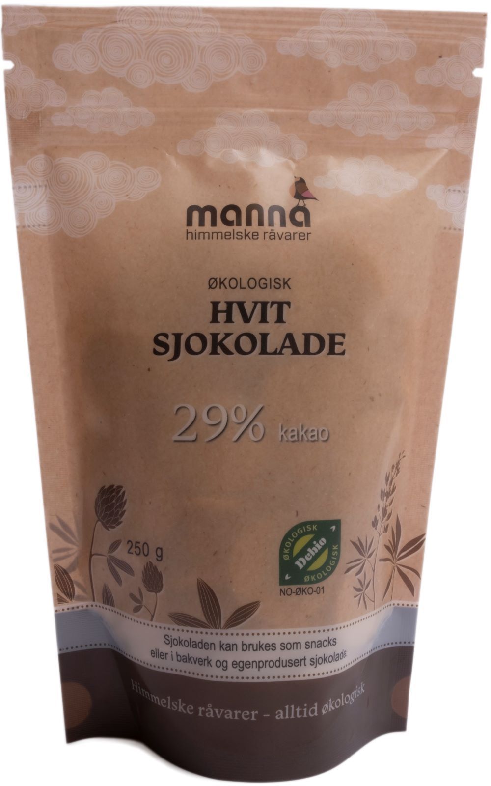 Manna Hvit Sjokolade Drops