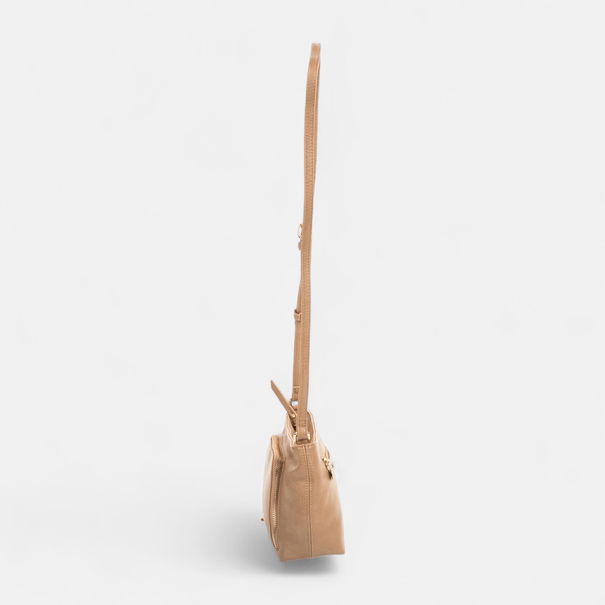 Sac bandoulière beige
