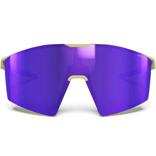 Lunette vélo JULBO EDGE MAT LIGHT BROWN/FLUO YELLOW