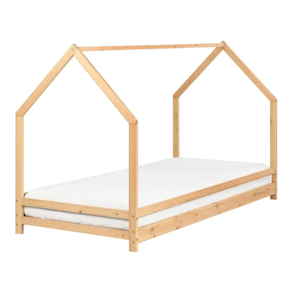 APPY - Kinderbed - Lichthout - 90 x 200 cm - Dennenhout