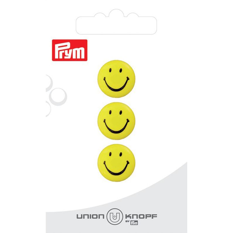 Knapper Smiley 3pk
