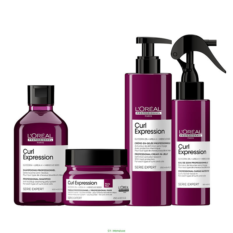 Routine crépus 4 produits Curl Expression