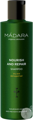 Mádara Nourish And Repair Shampoing Cheveux Secs Et Abîmés Flacon 250ml