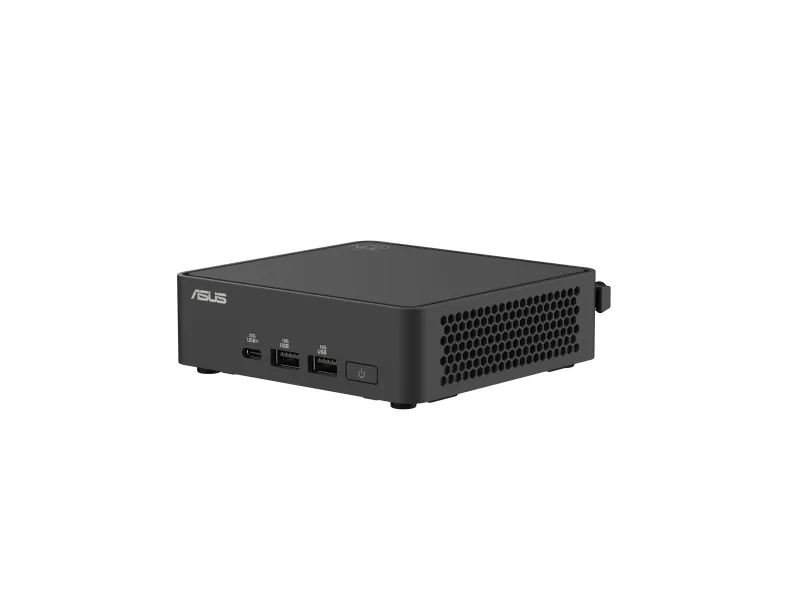ASUS NUC 15 Pro Slim Kit RNUC15CRKI300002 - Barebone - mini PC 1 x Core 3 100U / op til 4.7 GHz - RAM 0 GB - Intel Graphics - IEEE 802.11ax (Wi-Fi 6), IEEE 802.11be (Wi-Fi 7), Bluetooth 5.4 - sort