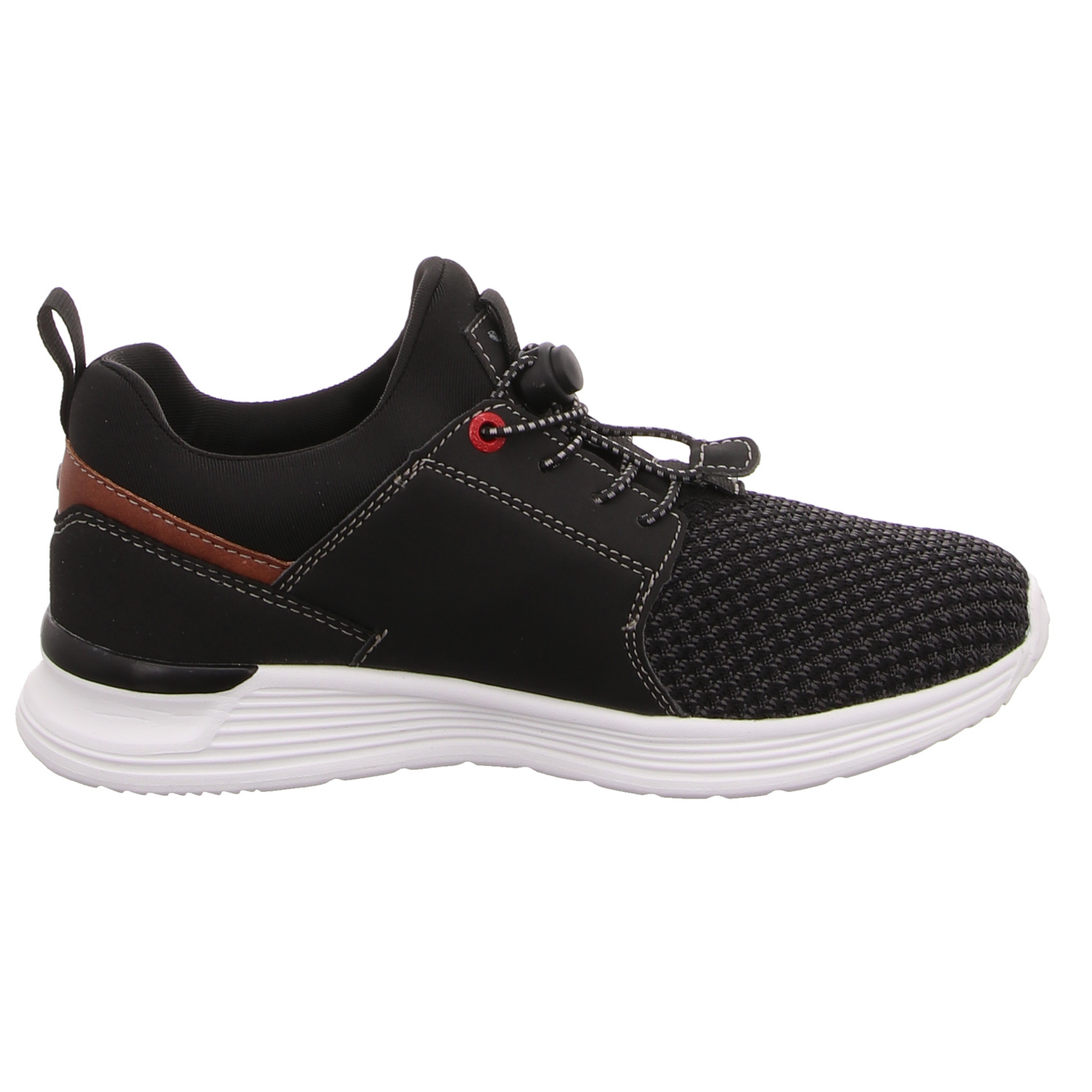 Dockers Schnürhalbschuh schwarz