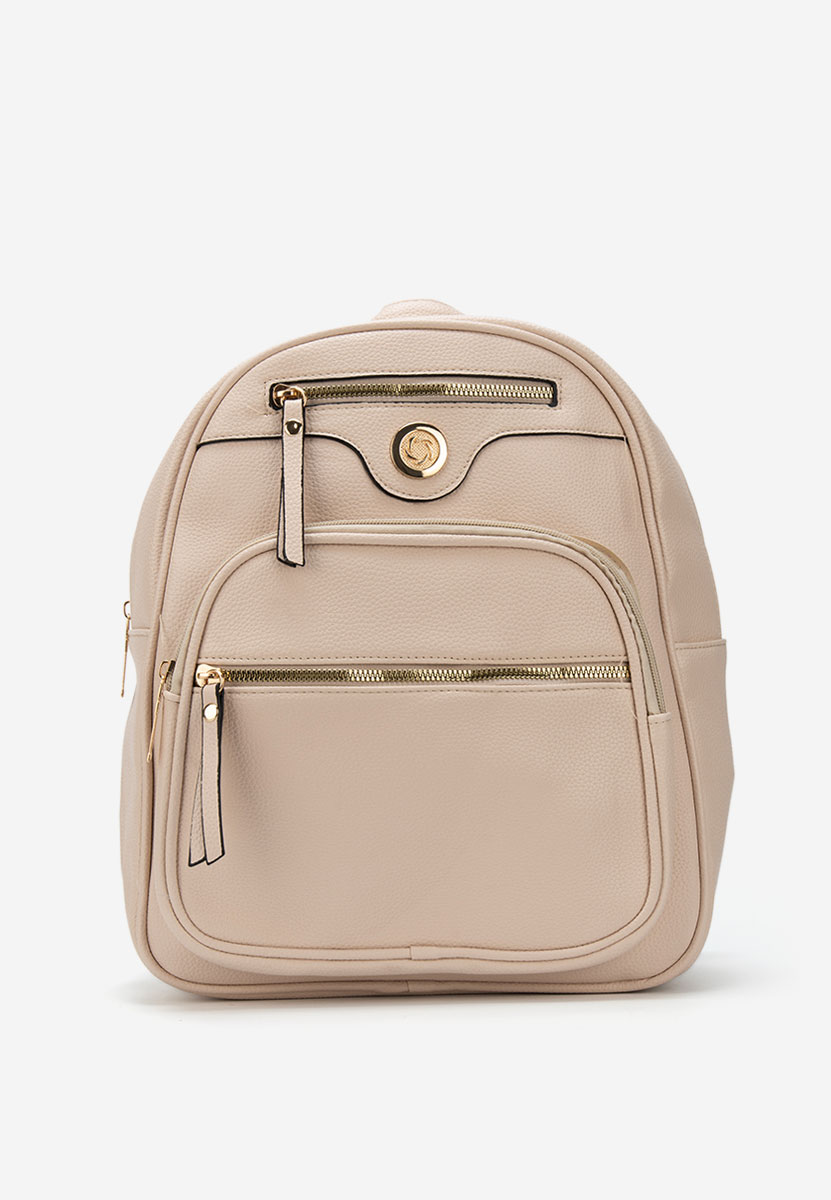 Sac à dos pour femme beige Mystik V2