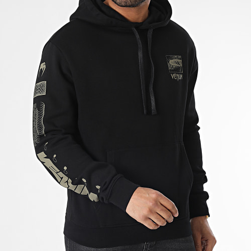 Sweat Capuche Fangs 04708 Noir
