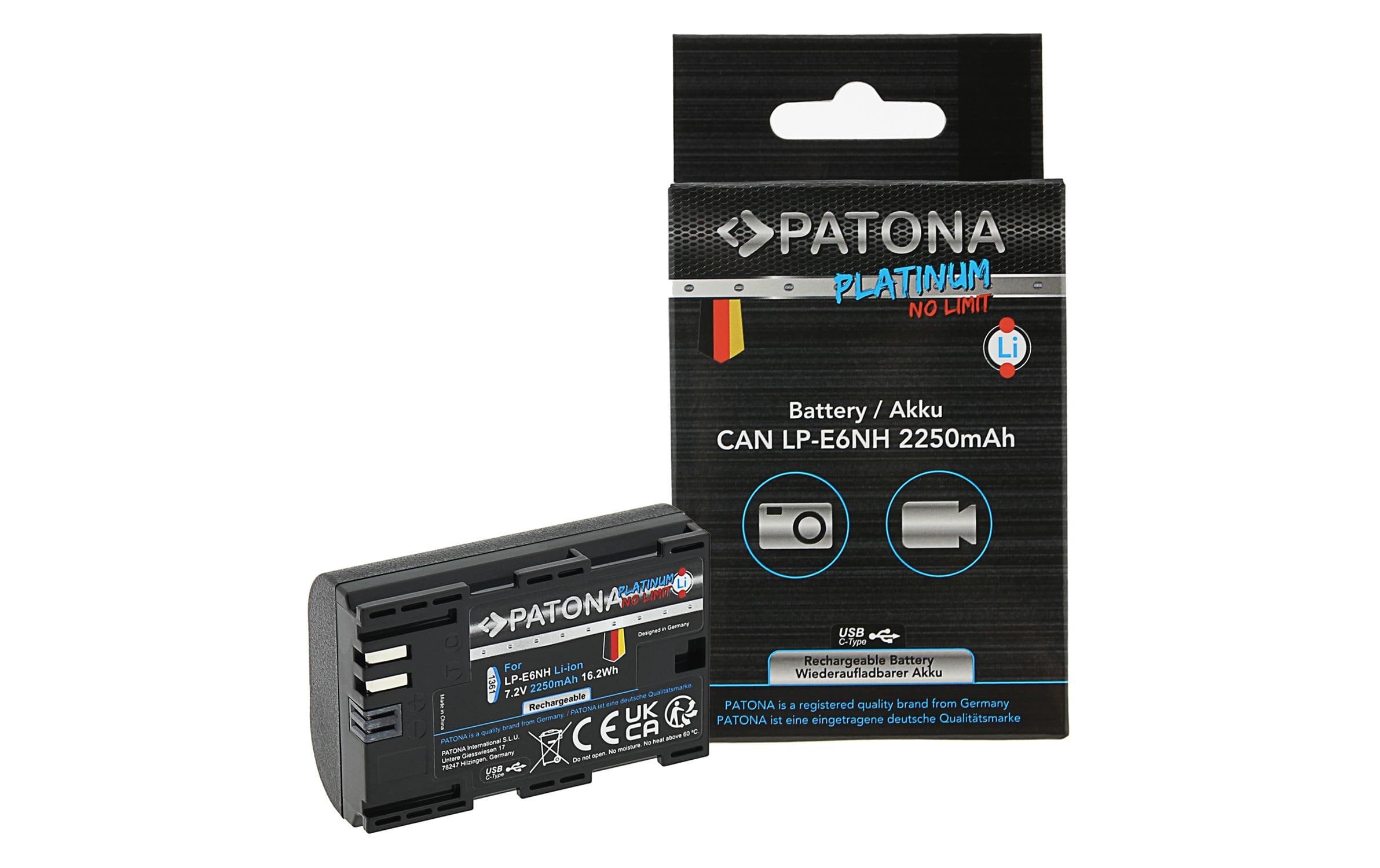 Platinum Akku für Canon EOS R5 Mark IIPlatinum Batteriesatz für Canon