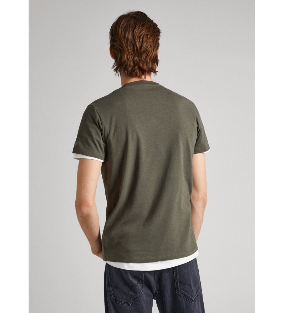 Camiseta verde Pepe Jeans Jack
