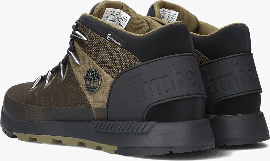 TIMBERLAND groene timberland veterboots sprint trekker mid fabric