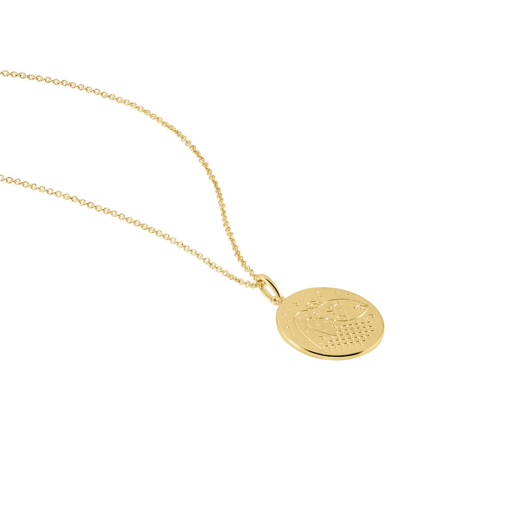 Collier Astro Plaqué Or