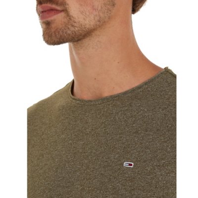 Tee-shirt à manches courtes homme Slim Jaspe TOMMY HILFIGER