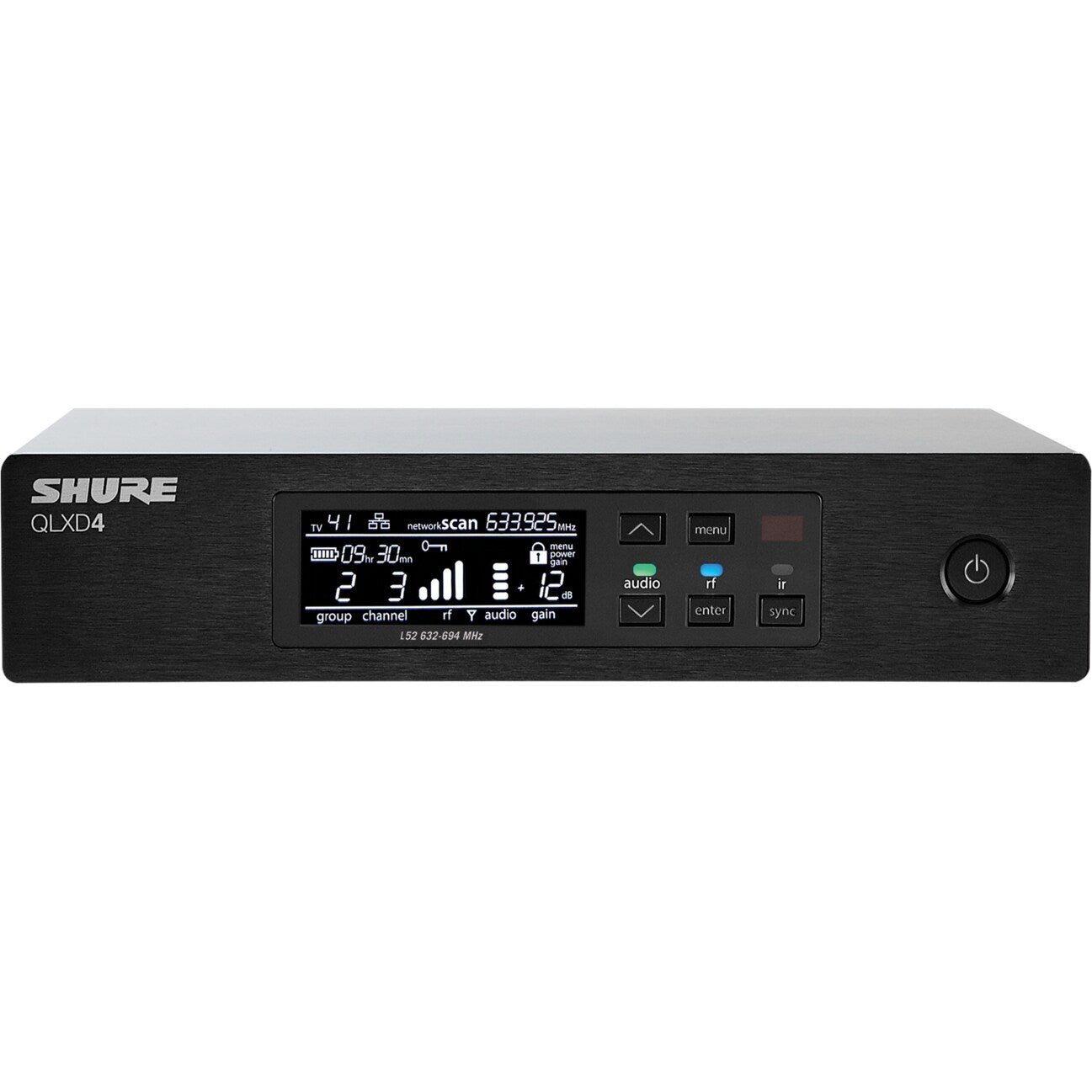 Shure QLXD24E/B87C-S50 draadloos microfoon systeem (823-832 & 863-865 MHz)