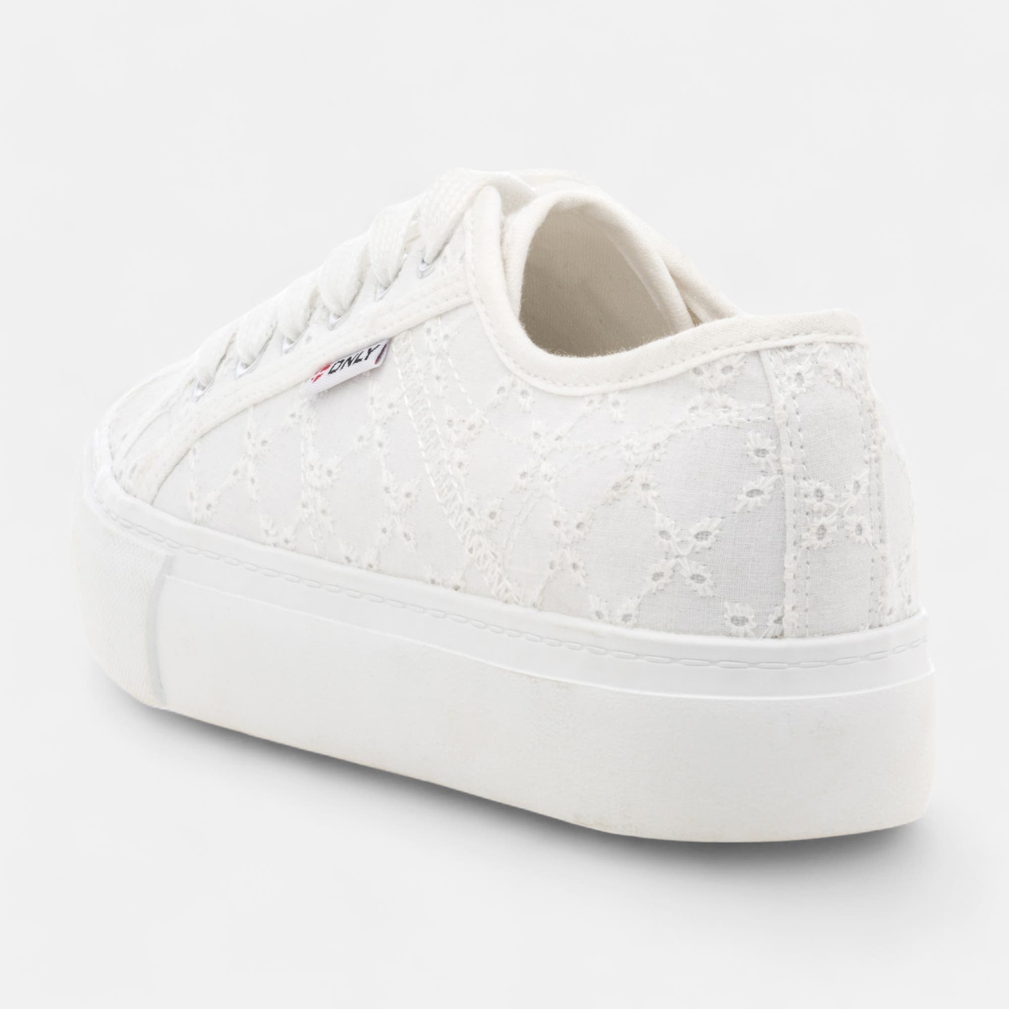 Baskets en toile Femme blanc