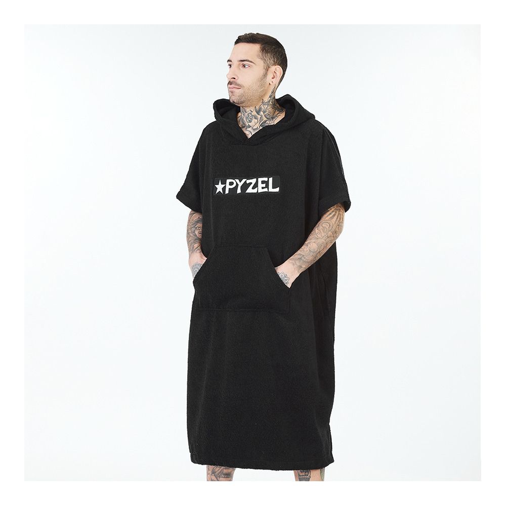 After Essentials PYZEL - Poncho noir