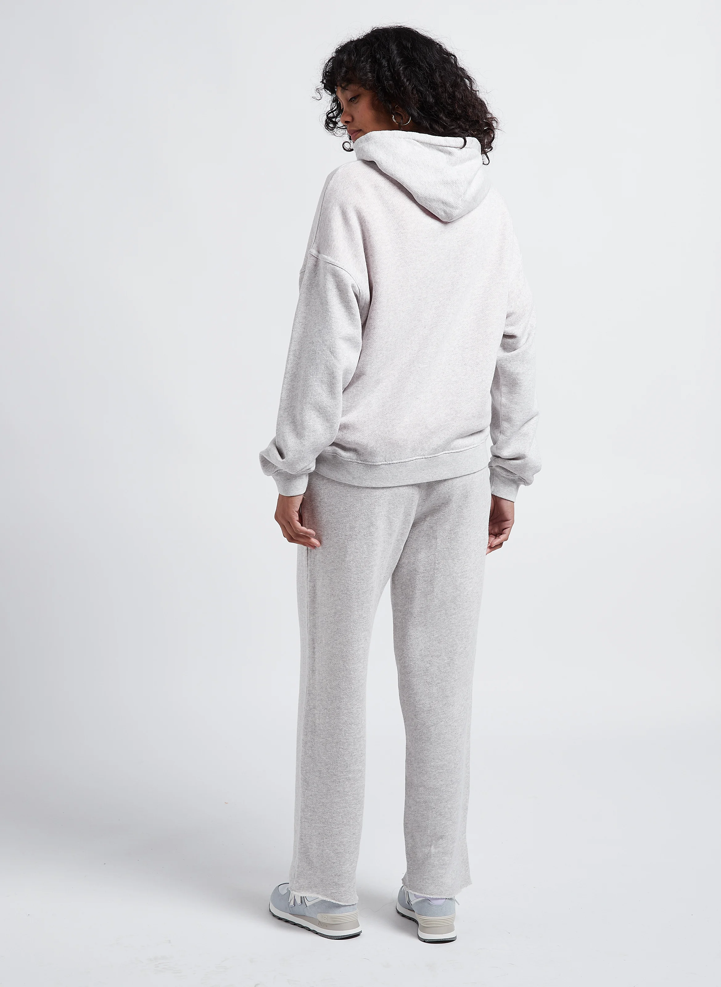 KODYTOWN - Sweat à capuche sérigraphié en coton | Gris
